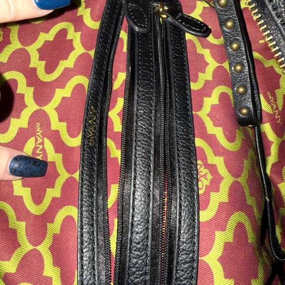 OrYANY Leopard Print Women's Bag with Black Accents - Picture 6 of 10